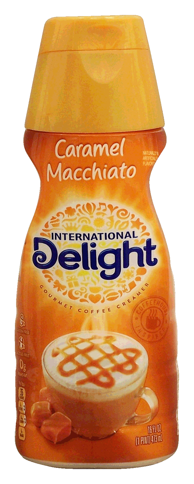 International Delight  caramel macchiato flavored gourmet coffee creamer Full-Size Picture